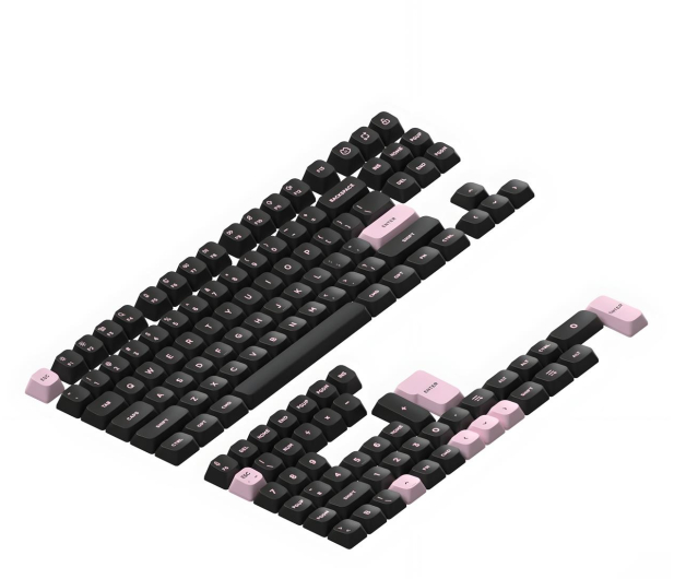 NuPhy Gem mSA Double-shot PBT Keycaps Inca Rose - 1266783 - zdjęcie